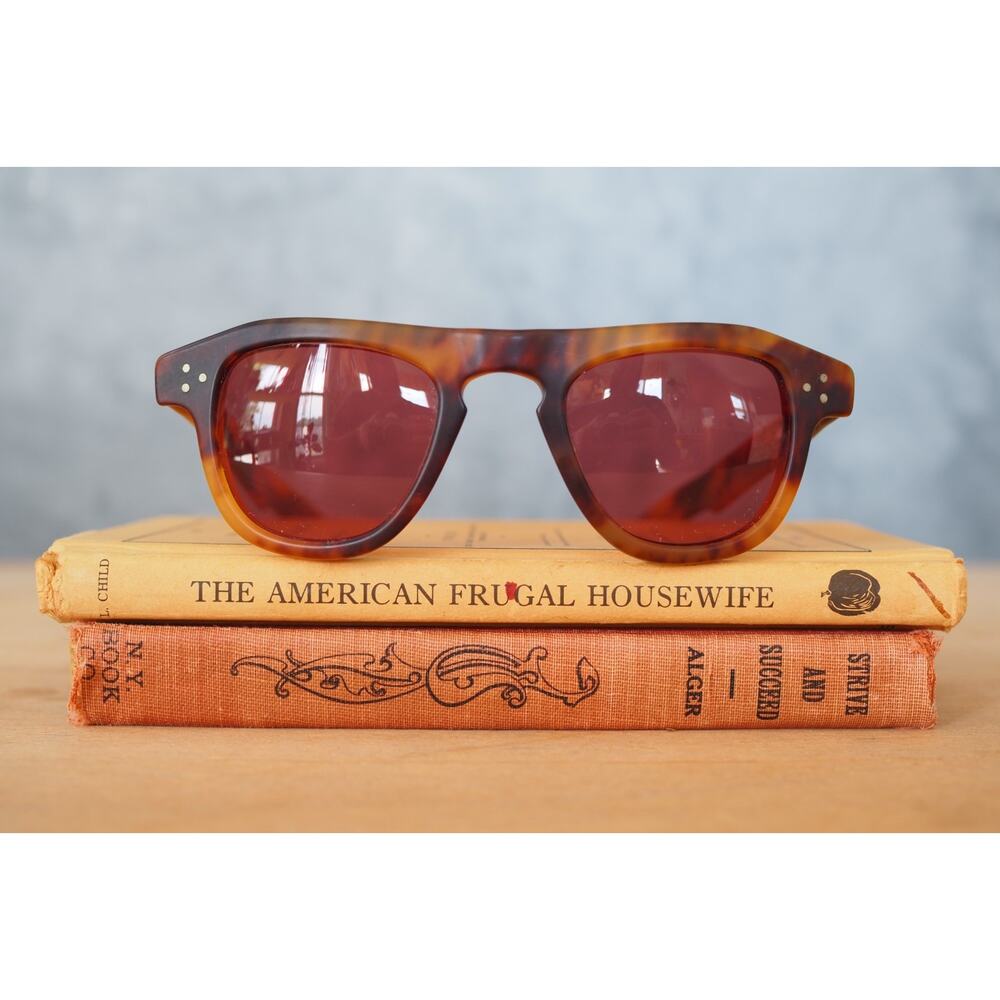 Vintage Shady Character NYC Sunglasses Hand made USA Model REX NOS Retro